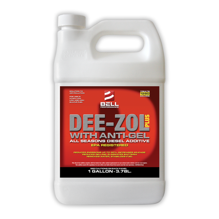 Diesel Gelling Not a Problem when Dee-Zol is Added