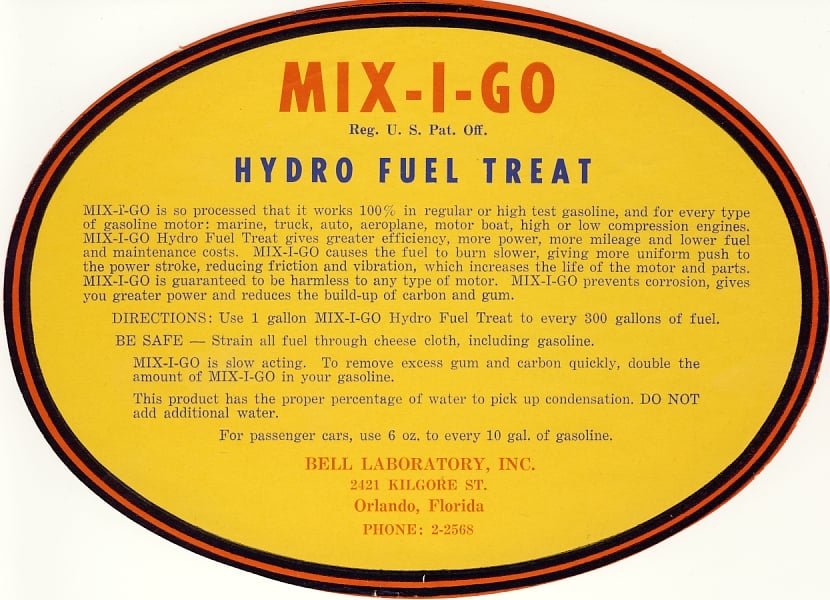 The 12 Days of Mix-I-Go: Day #2 - Mix-I-Go and Ethanol