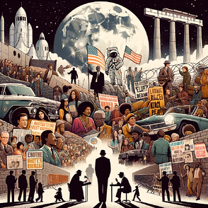 1960s montage