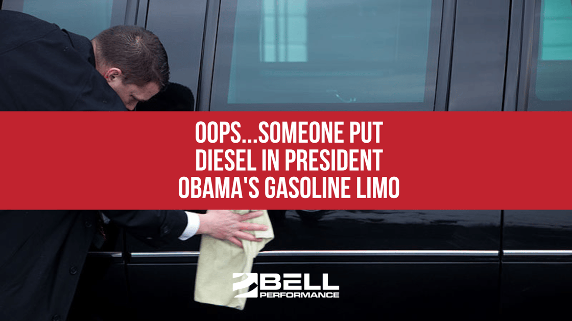 Oops...Someone Put Diesel In President Obama's Gasoline Limo