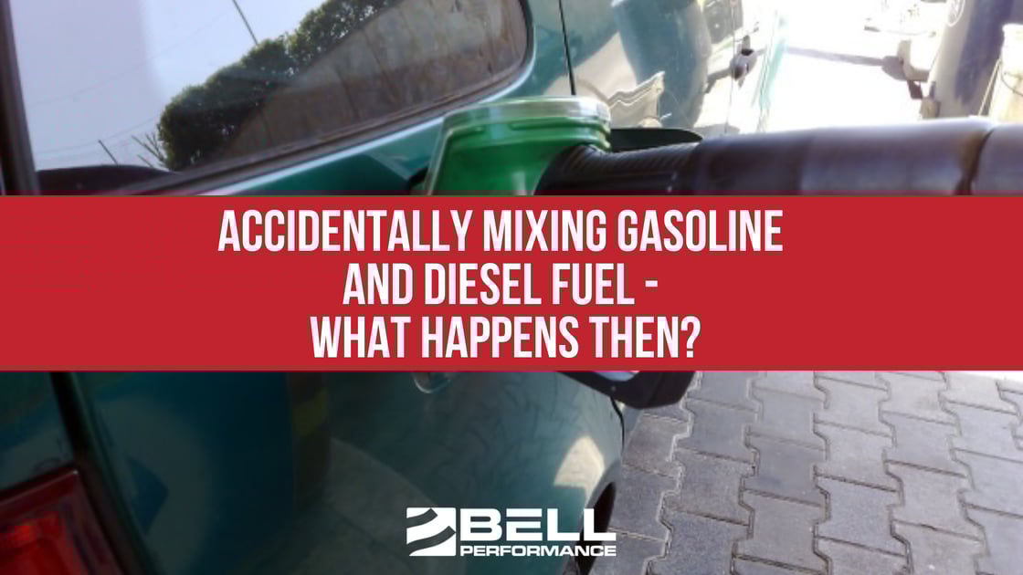 Accidentally mixing gasoline and diesel fuel - What happens then?