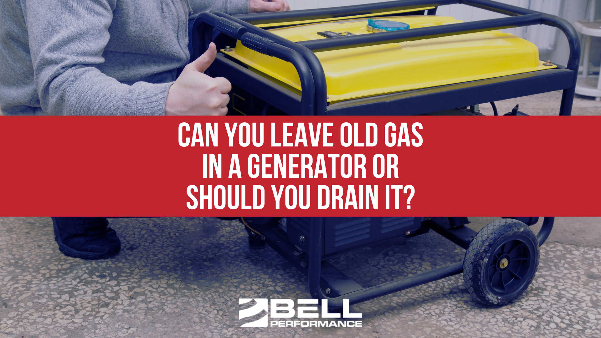 Can you Leave old gas in a Generator or Should you Drain it?