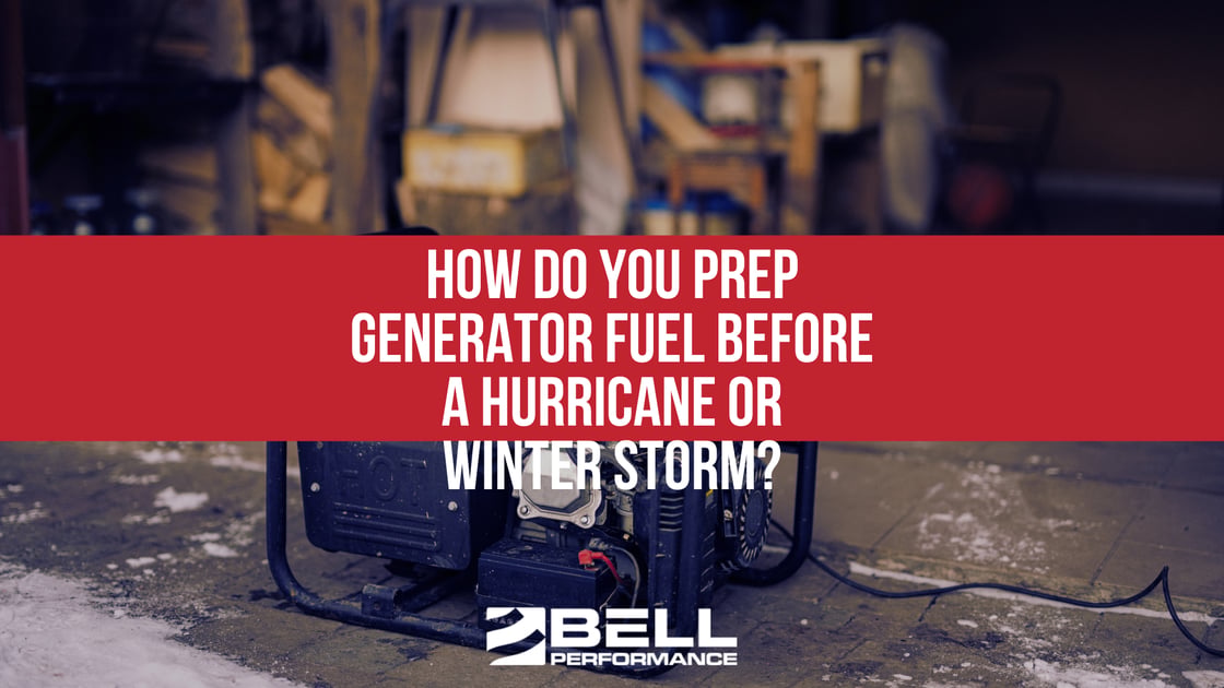 How Do you Prep Generator Fuel Before a Hurricane or Winter Storm?