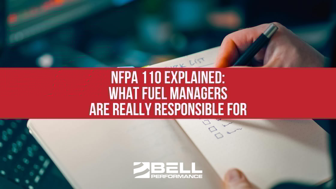 NFPA 110 Explained: What Fuel Managers Are Really Responsible For