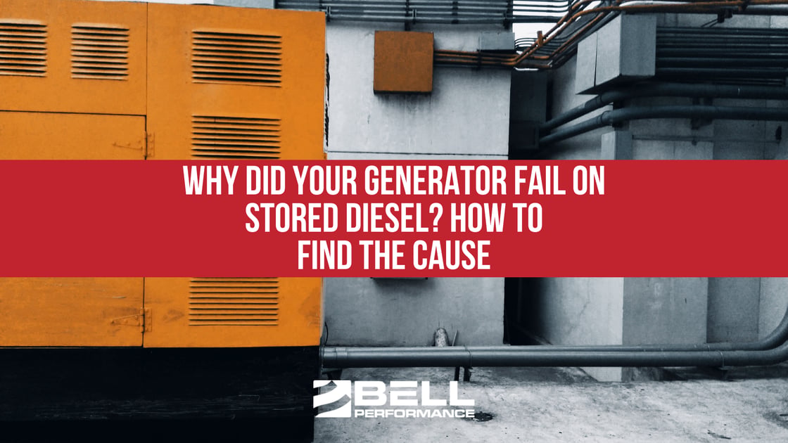 Why Did Your Generator Fail on Stored Diesel? How to Find the Cause